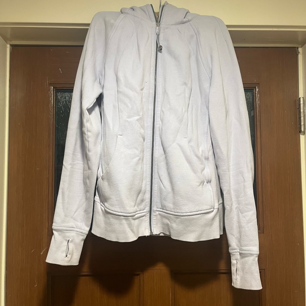 lululemon athletica Light Gray Hoodie